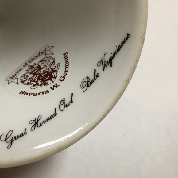 Great Horned Owl Porcelain Bell - Picture 5 of 9